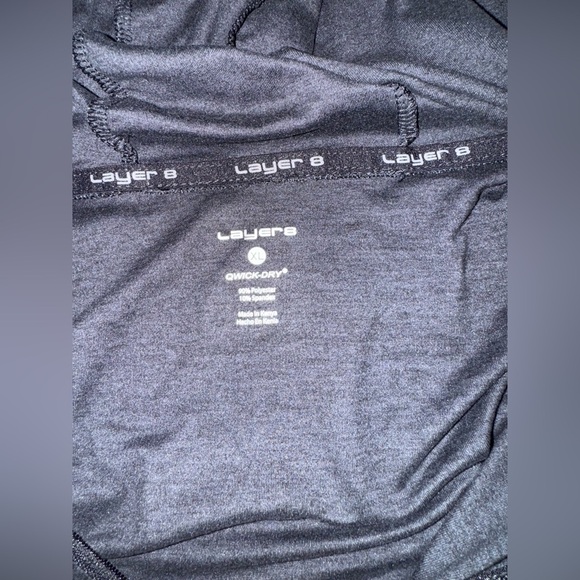 Men’s Layer 8 Ling Sleeve Pullover Gray Size XL - Picture 5 of 6